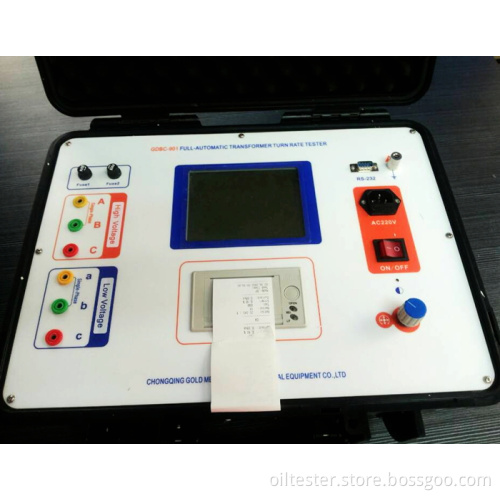 Automatic Transformer Turns Ratio Tester